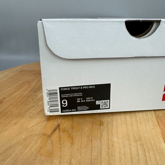 Nike Force Trout 8 Pro MCS Men’s Size 9 Baseball Cleats Black Molded Spikes - Picture 8 of 8